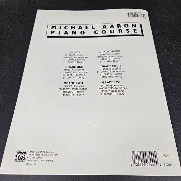 Piano Lesson Education Sheet Music Song Books Level Beginner A One Set 3 - Picture 12 of 12